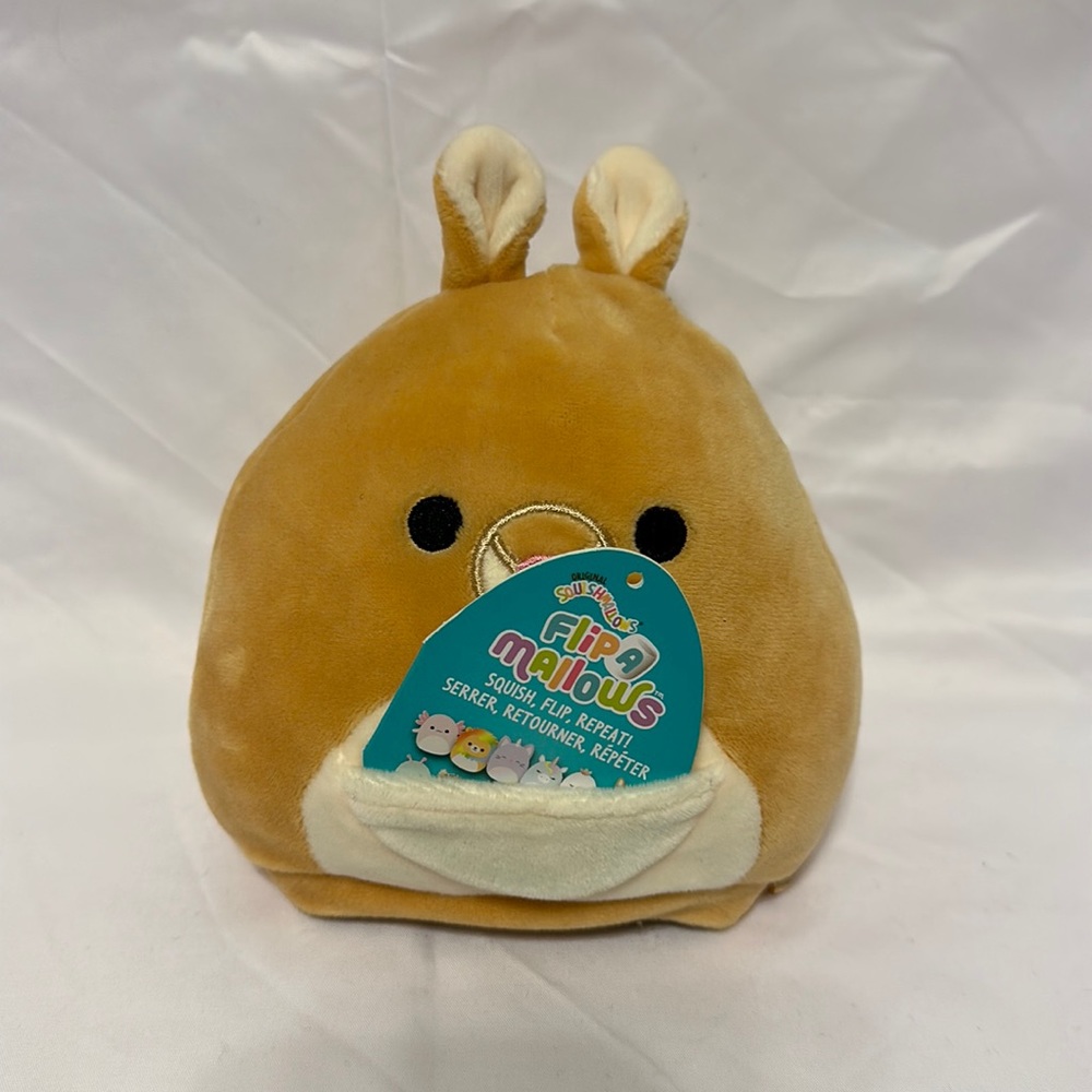 5” Keely/Kirk Kangaroo/Koala Squishmallow Flipamallow